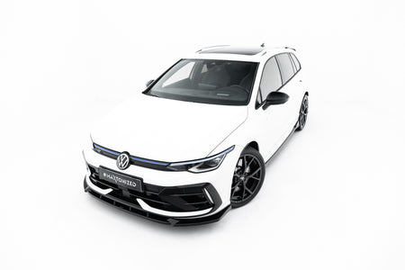 Front Splitter V.3 suitable for Volkswagen Golf R Variant Mk8 Facelift
