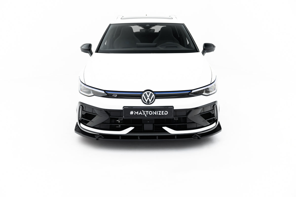 Front Splitter V.3 suitable for Volkswagen Golf R Variant Mk8 Facelift