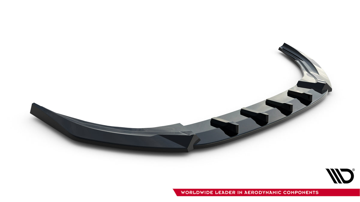 Front Splitter V.3 suitable for Volkswagen Golf R Variant Mk8 Facelift