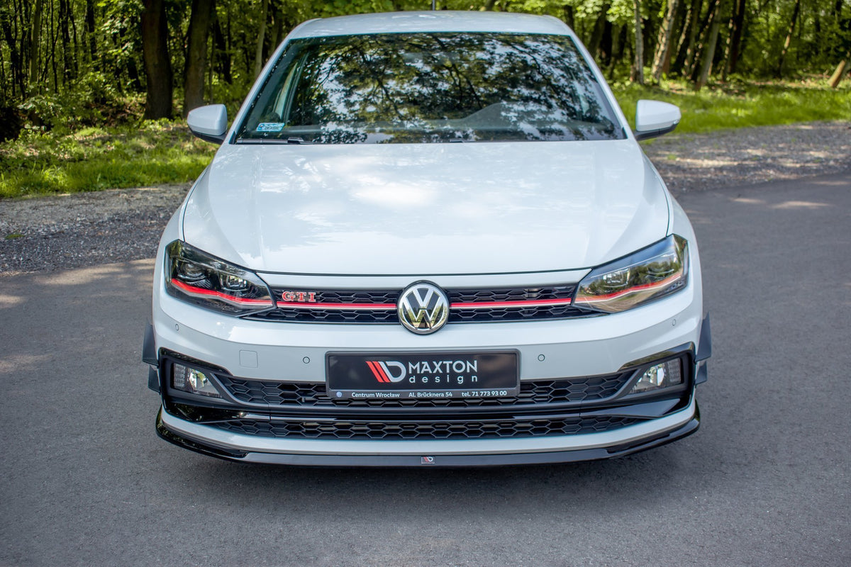 Front Splitter V.3 suitable for Volkswagen Polo GTI / R-line Mk6