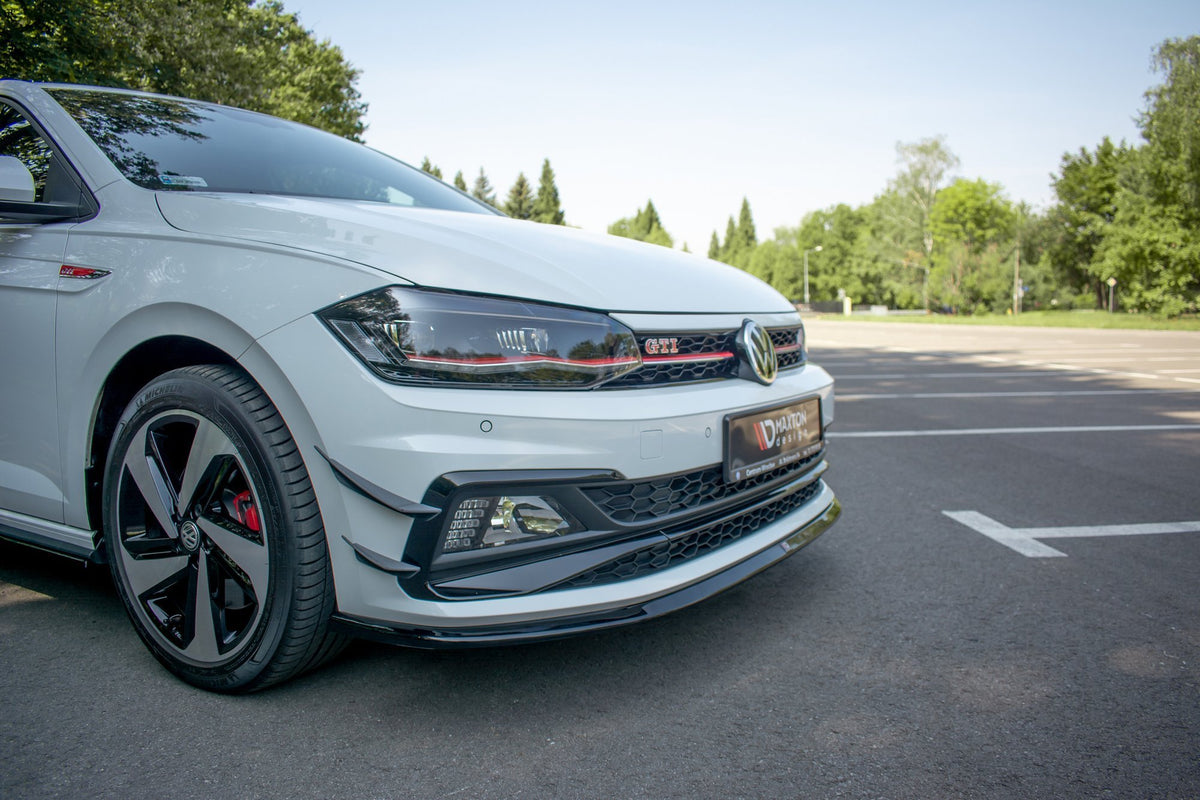 Front Splitter V.3 suitable for Volkswagen Polo GTI / R-line Mk6