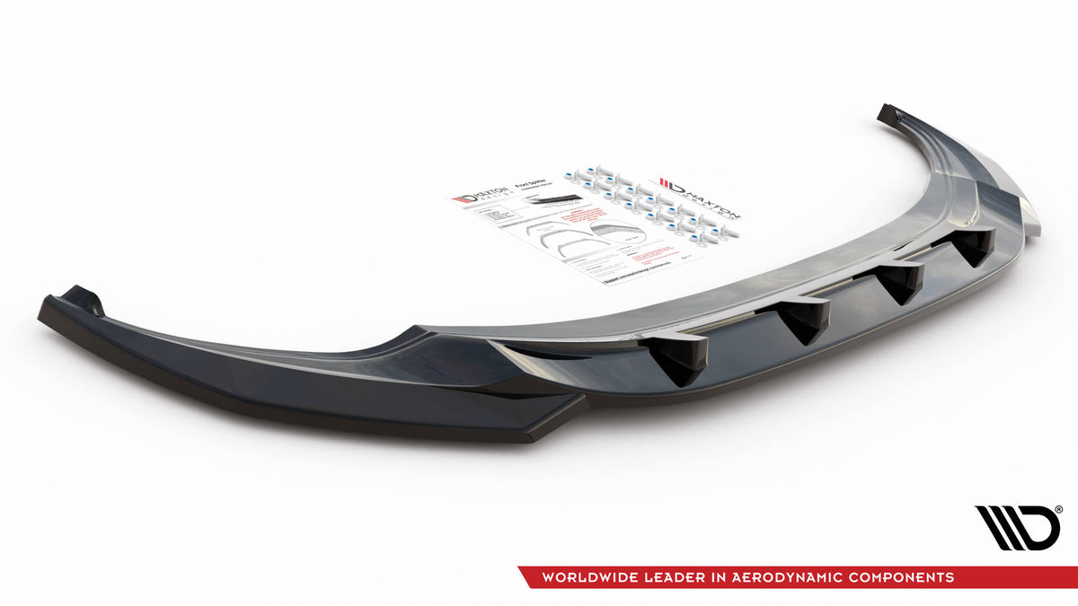 Front Splitter V.3 suitable for Volkswagen Tiguan R / R-Line Mk2 Facelift