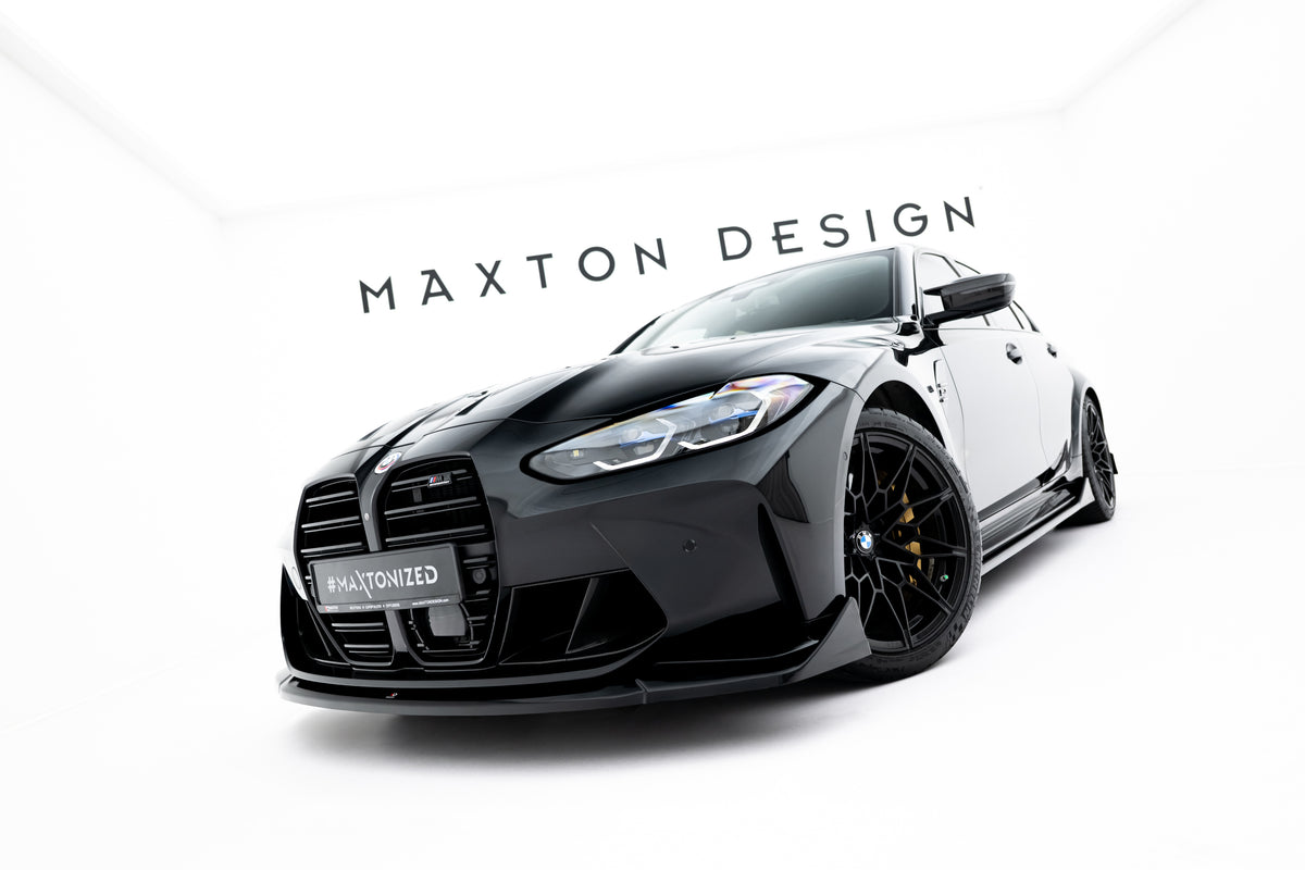 Front Splitter V.4 CSL Look suitable for BMW M3 Sedan / Touring G80 / G81