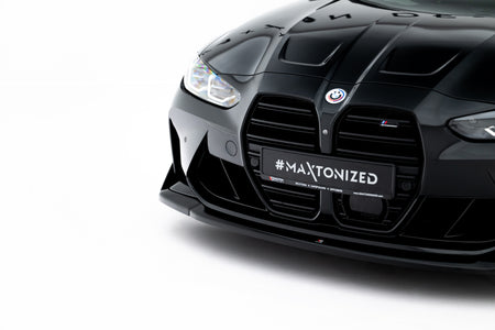 Front Splitter V.4 CSL Look suitable for BMW M3 Sedan / Touring G80 / G81