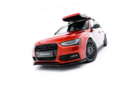 Front Splitter V.4 suitable for Audi A4 S-Line / S4 B8 Facelift