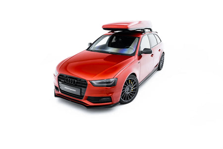 Front Splitter V.4 suitable for Audi A4 S-Line / S4 B8 Facelift