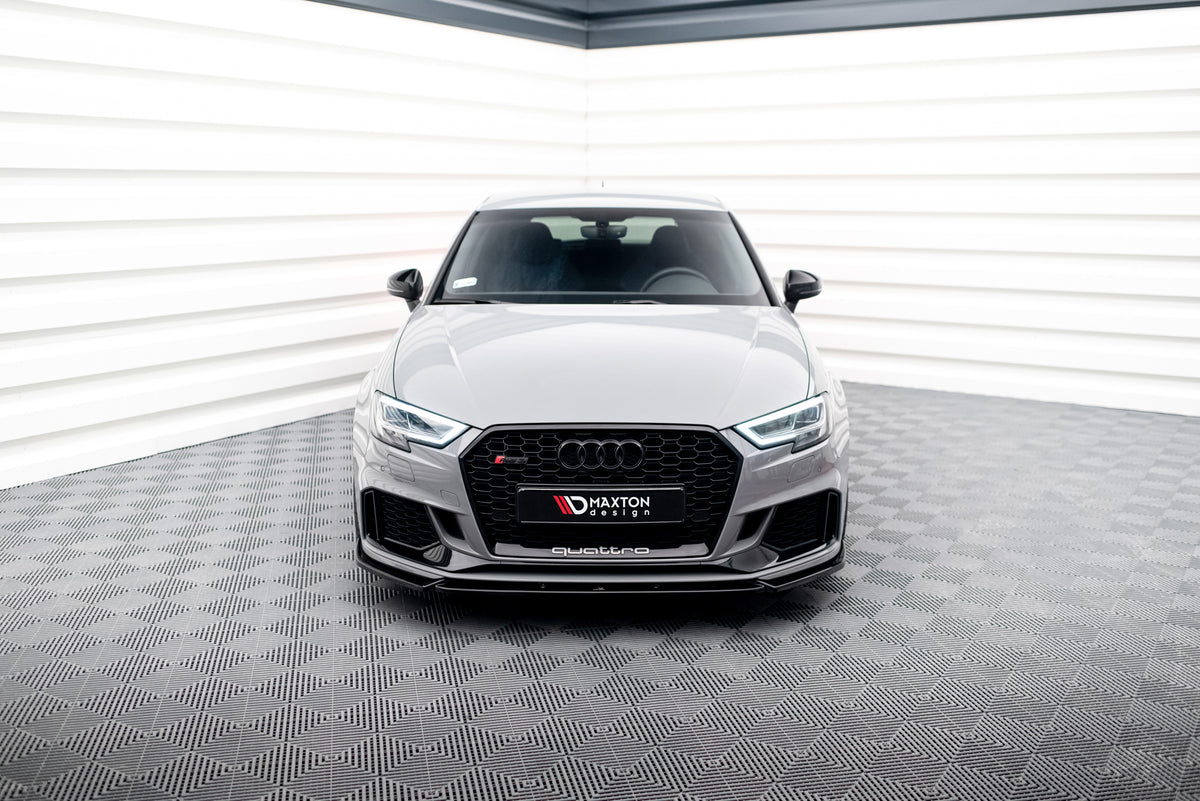 Front Splitter V.4 suitable for Audi RS3 8V FL Sportback