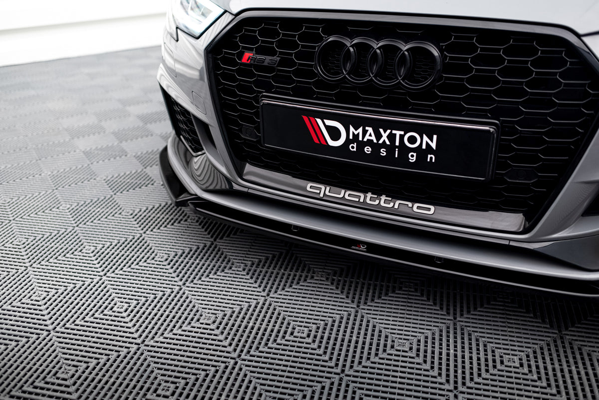 Front Splitter V.4 suitable for Audi RS3 8V FL Sportback