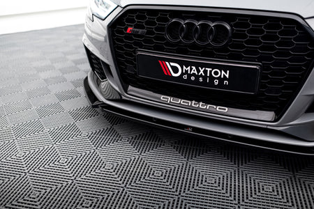Front Splitter V.4 suitable for Audi RS3 8V FL Sportback