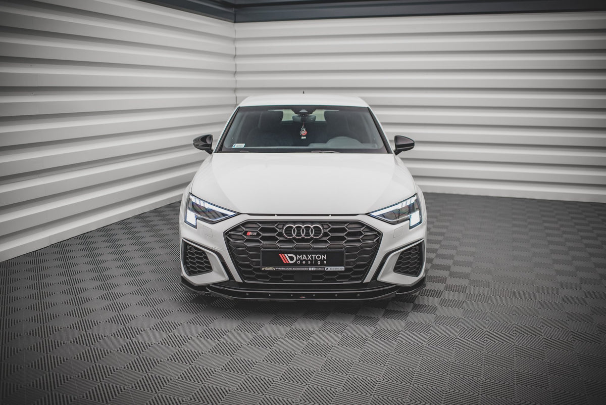 Front Splitter V.4 suitable for Audi S3 / A3 S-Line 8Y