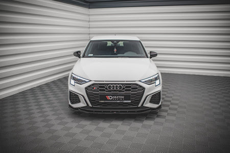 Front Splitter V.4 suitable for Audi S3 / A3 S-Line 8Y