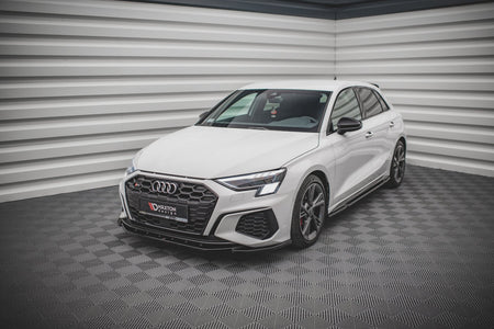 Front Splitter V.4 suitable for Audi S3 / A3 S-Line 8Y
