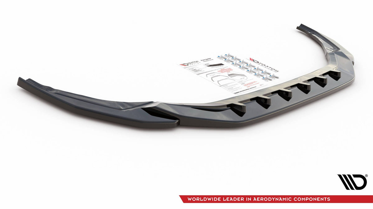 Front Splitter V.4 suitable for Audi S3 / A3 S-Line 8Y