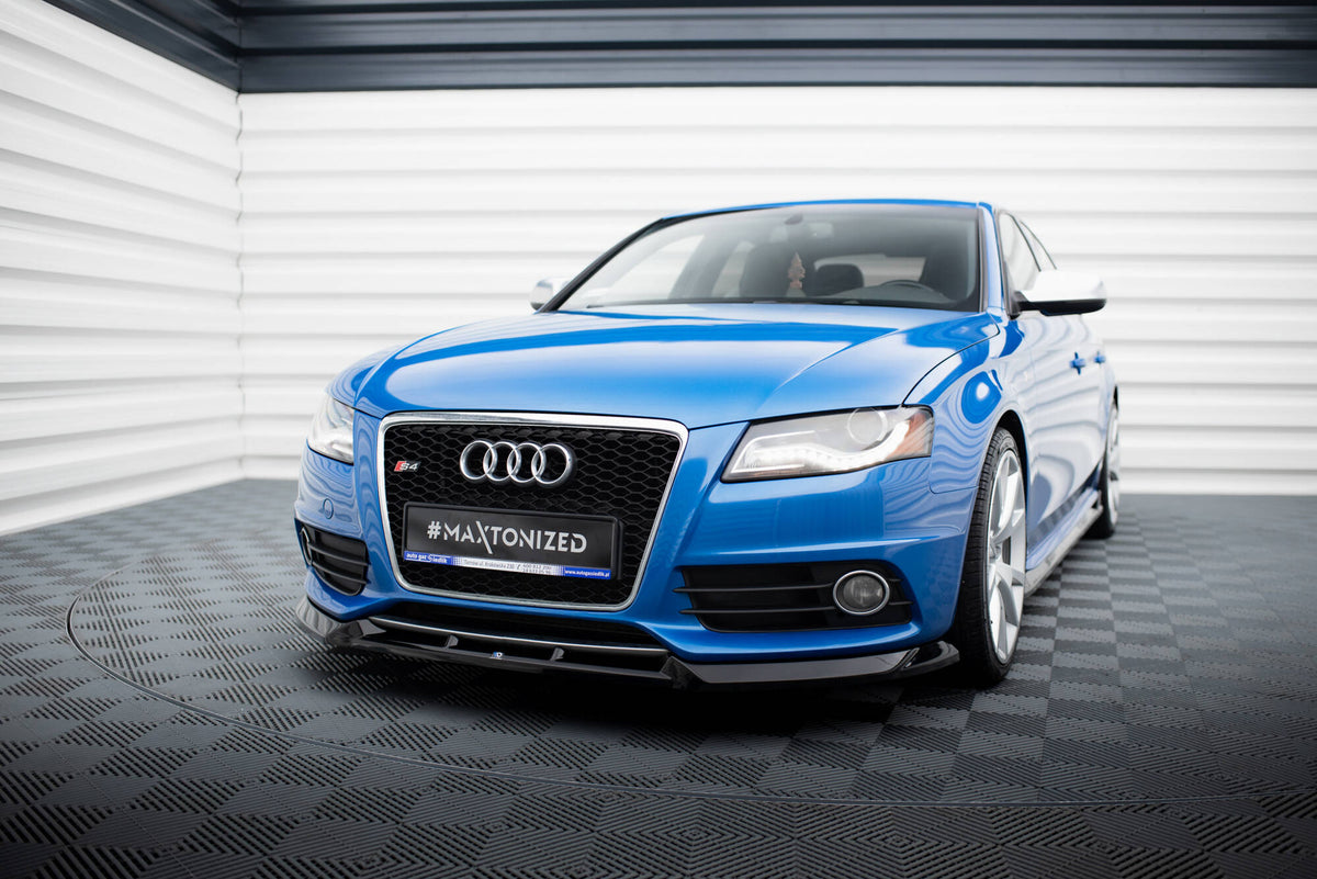 Front Splitter V.4 suitable for Audi S4 / A4 S-Line B8