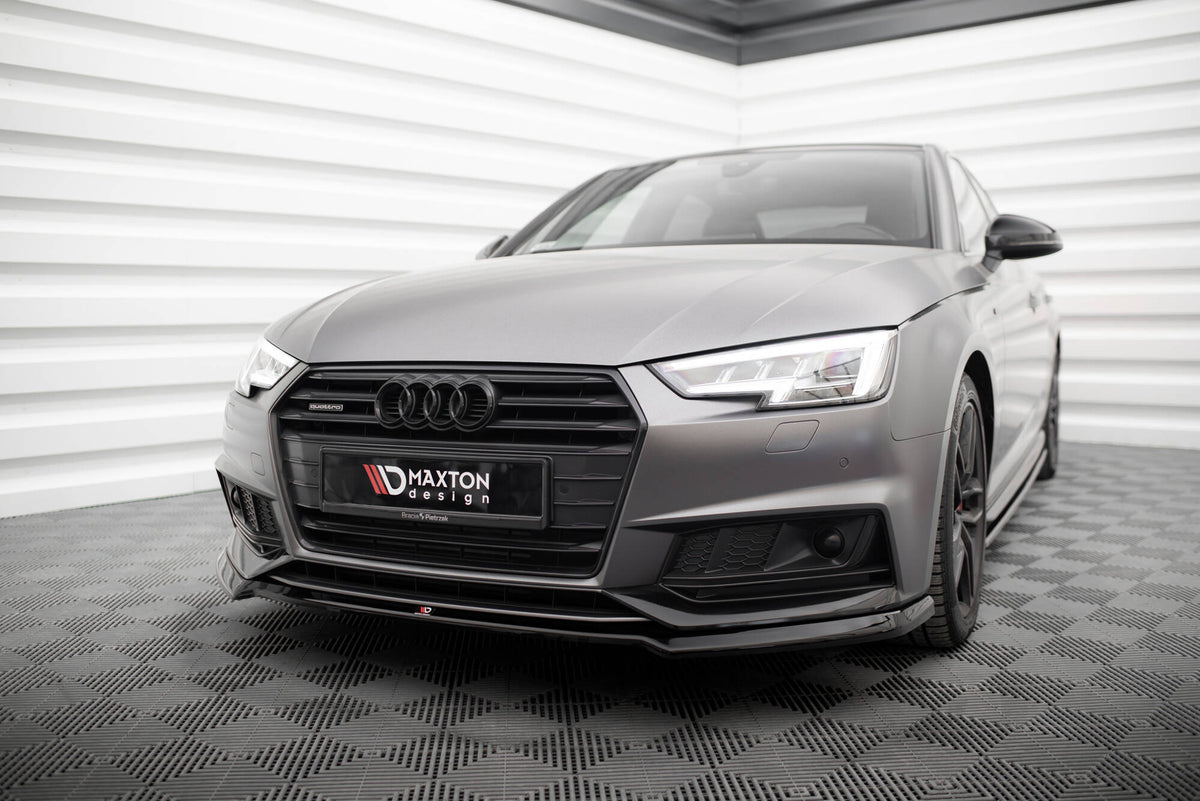 Front Splitter V.4 suitable for Audi S4 / A4 S-Line B9