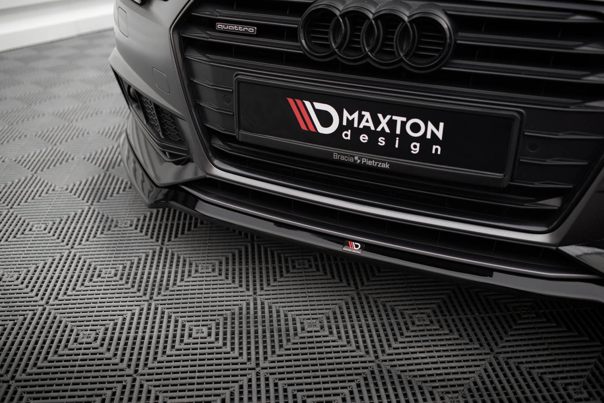 Front Splitter V.4 suitable for Audi S4 / A4 S-Line B9