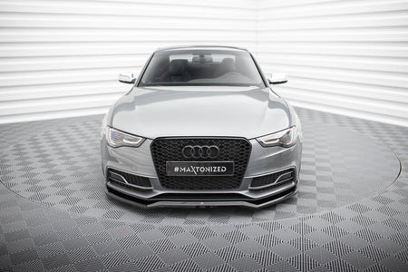 Front Splitter V.4 suitable for Audi S5 / A5 S-Line 8T Facelift