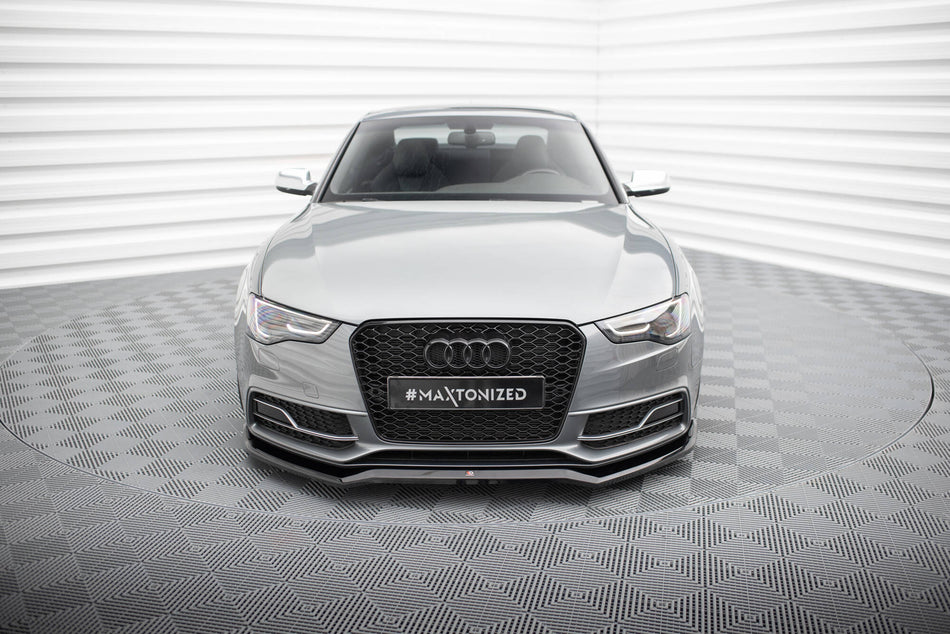 Front Splitter V.4 suitable for Audi S5 / A5 S-Line 8T Facelift