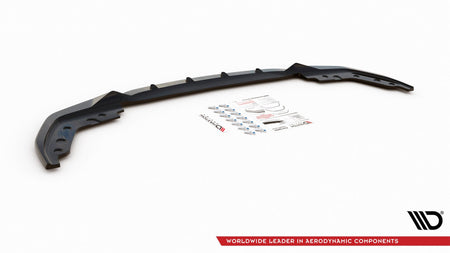 Front Splitter V.4 suitable for BMW 3 G20 / G21 M-Pack
