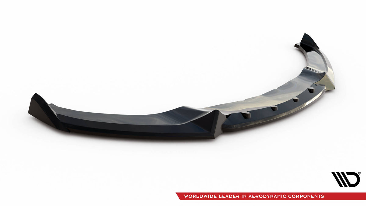 Front Splitter V.4 suitable for BMW 4 Coupe / Gran Coupe / Cabrio M-Pack F32 / F36 / F33