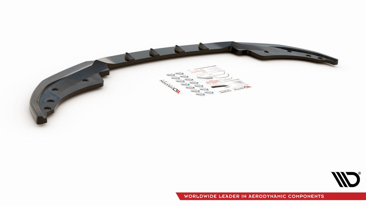 Front Splitter V.4 suitable for BMW 4 M-Pack / M440i G22 / G23 / G22 Facelift / G23 Facelift