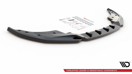 Front Splitter V.4 suitable for BMW 4 M-Pack / M440i G22 / G23 / G22 Facelift / G23 Facelift