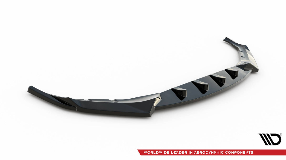 Front Splitter V.4 suitable for BMW 5 M-Pack / M550d / M550i G30/ G31 M-Pack