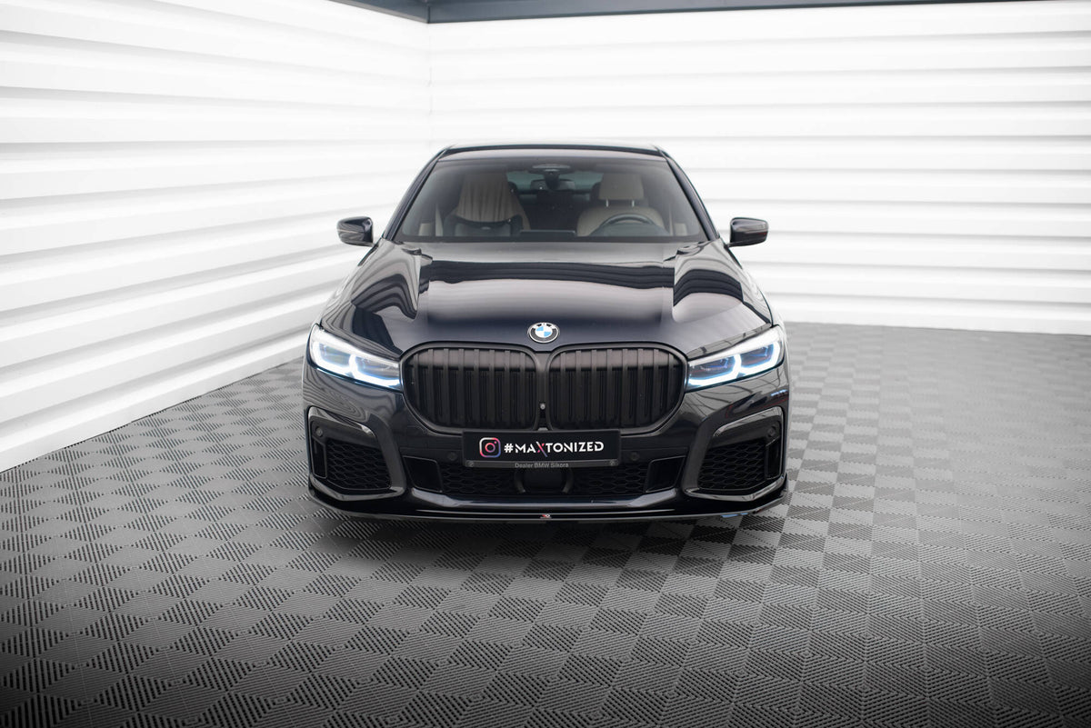 Front Splitter V.4 suitable for BMW 7 M-Pack G11 / G12 Facelift