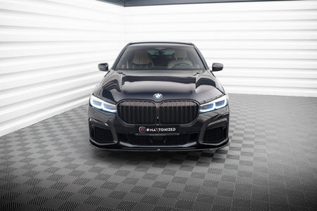 Front Splitter V.4 suitable for BMW 7 M-Pack G11 / G12 Facelift