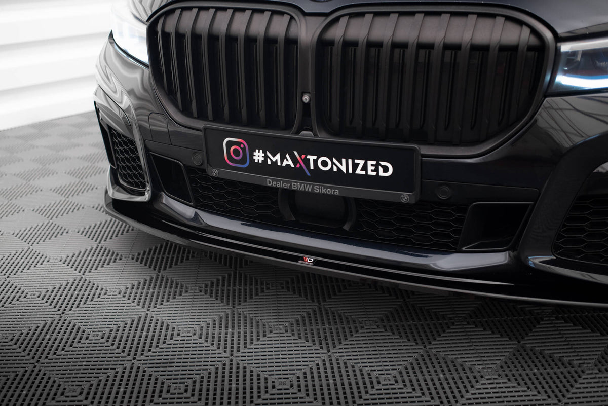 Front Splitter V.4 suitable for BMW 7 M-Pack G11 / G12 Facelift
