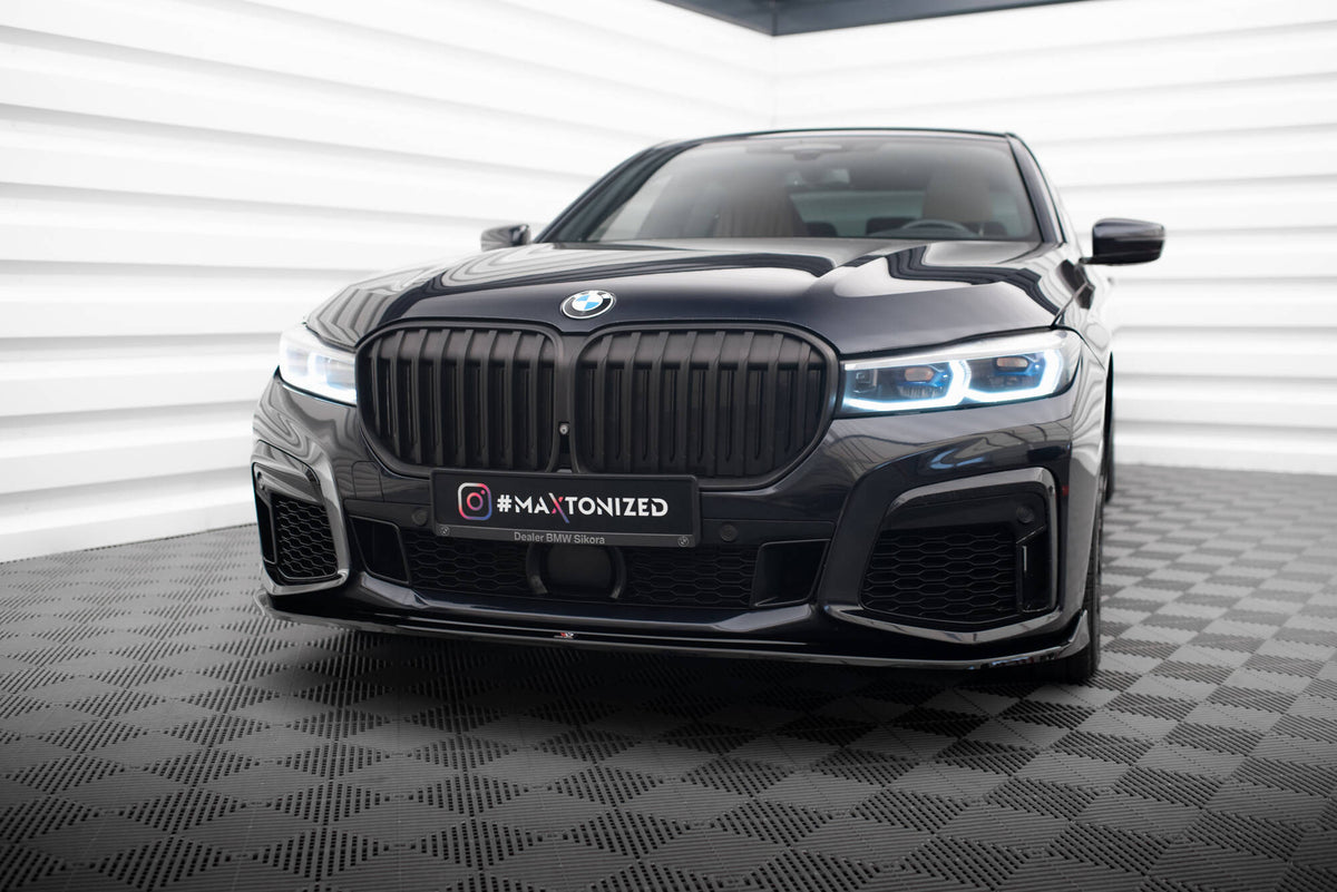 Front Splitter V.4 suitable for BMW 7 M-Pack G11 / G12 Facelift