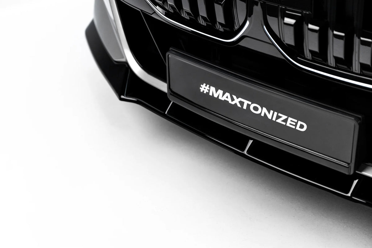 Front Splitter V.4 suitable for BMW 7 M-Pack / M760e / i7 M-Pack G70