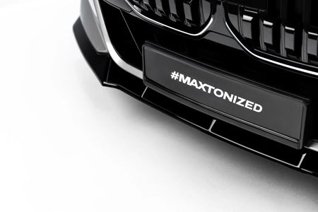Front Splitter V.4 suitable for BMW 7 M-Pack / M760e / i7 M-Pack G70