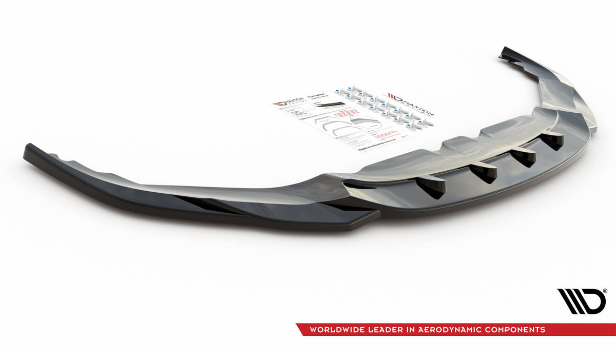 Front Splitter V.4 suitable for BMW 8 Coupe M-Pack G15 / 8 Gran Coupe M-Pack G16