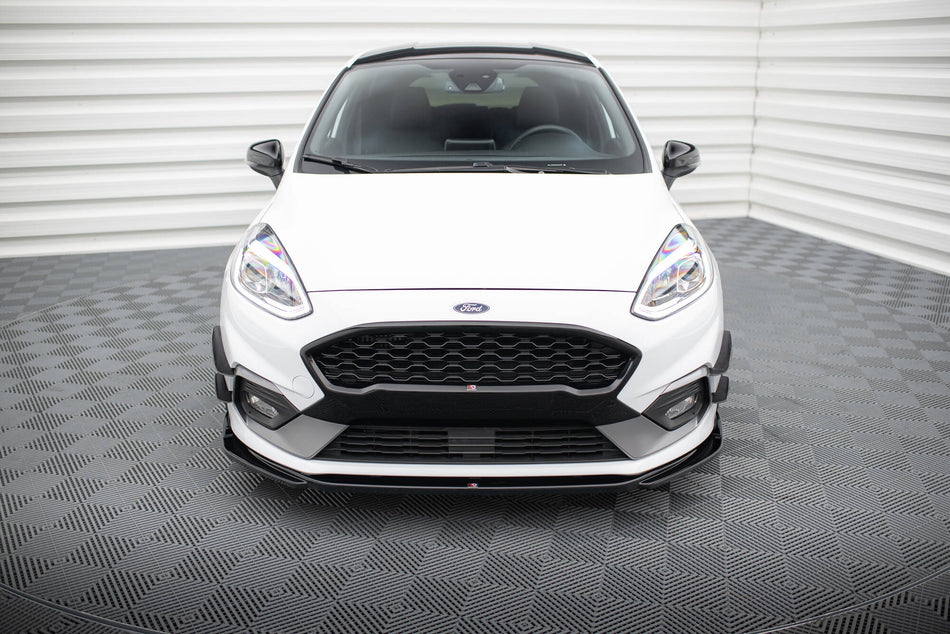 Front Splitter V.4 suitable for Ford Fiesta Mk8 ST / ST-Line