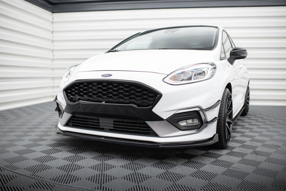 Front Splitter V.4 suitable for Ford Fiesta Mk8 ST / ST-Line