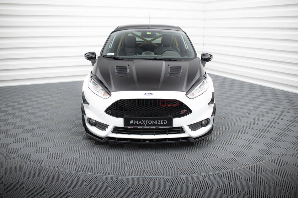 Front Splitter V.4 suitable for Ford Fiesta ST Mk7 Facelift