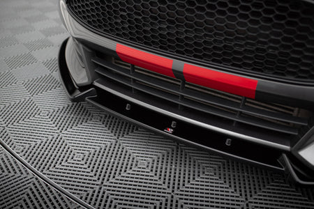 Front Splitter V.4 suitable for Ford Focus ST Mk3 Facelift