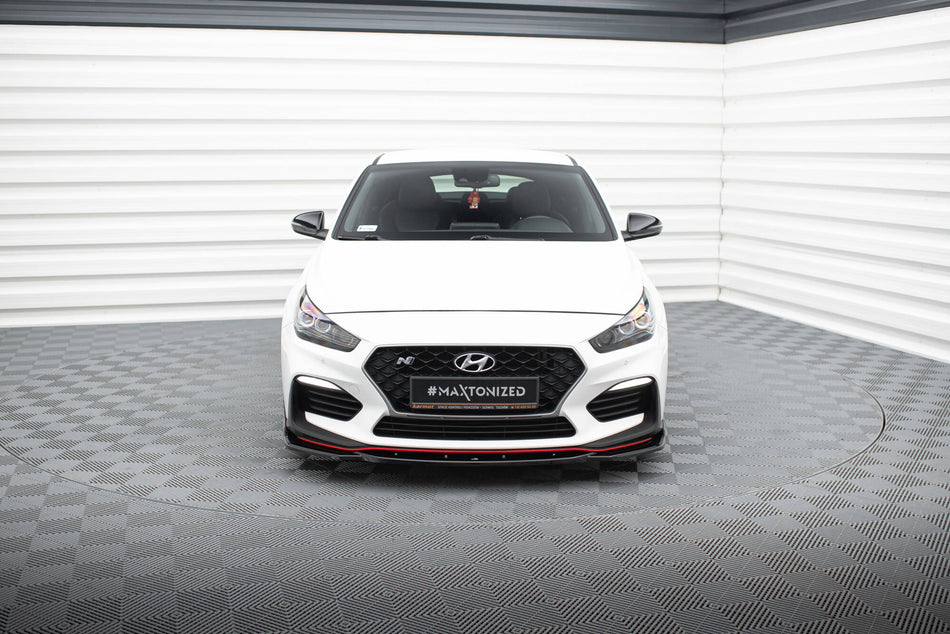 Front Splitter V.4 suitable for Hyundai I30 N Mk3 Hatchback/ Fastback