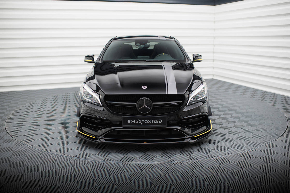 Front Splitter V.4 suitable for Mercedes-AMG CLA 45 Aero C117 Facelift