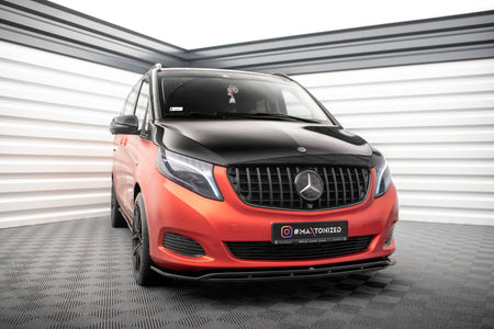 Front Splitter V.4 suitable for Mercedes-Benz V-Class W447