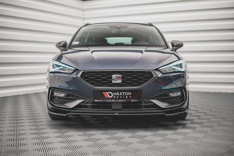Front Splitter V.4 suitable for Seat Leon FR Mk4