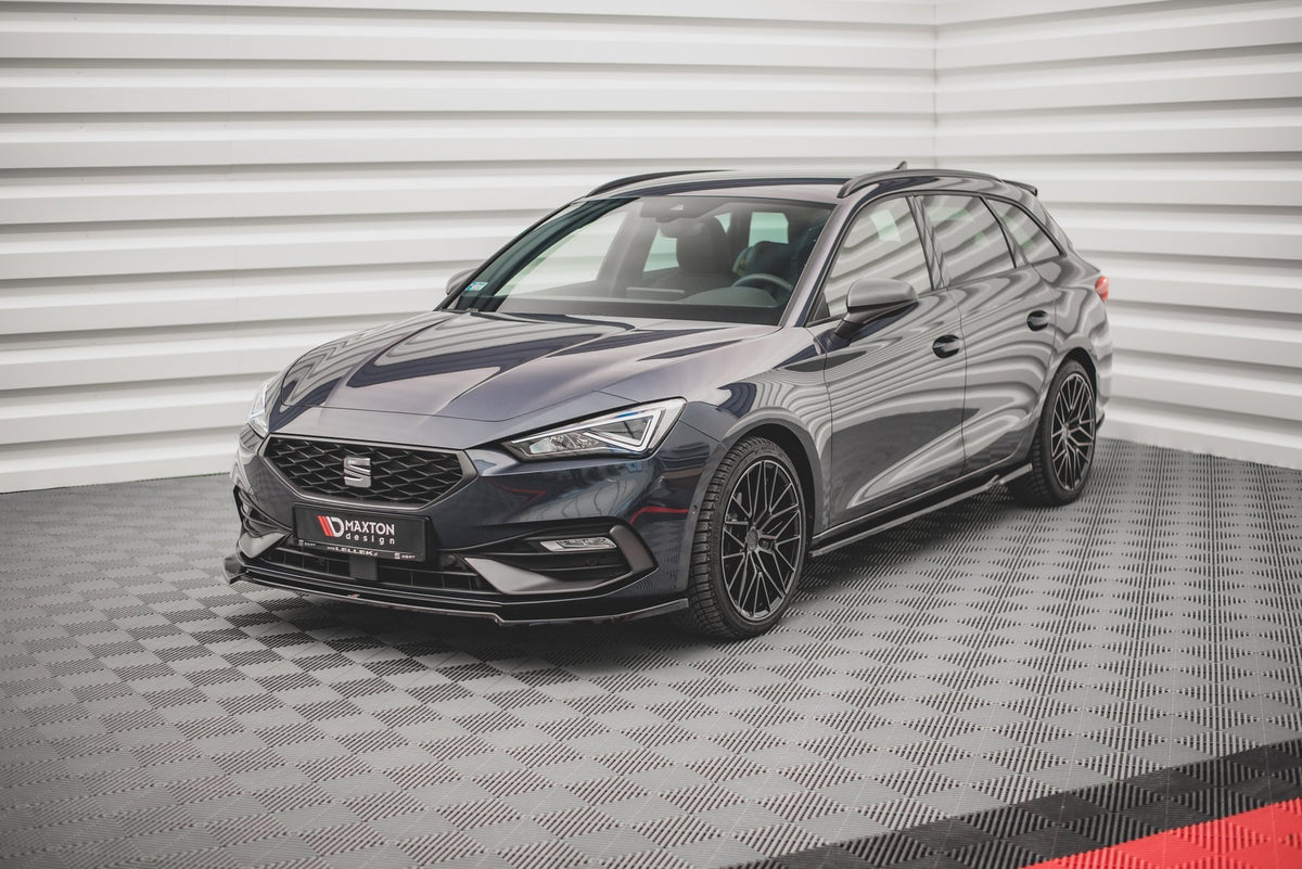 Front Splitter V.4 suitable for Seat Leon FR Mk4