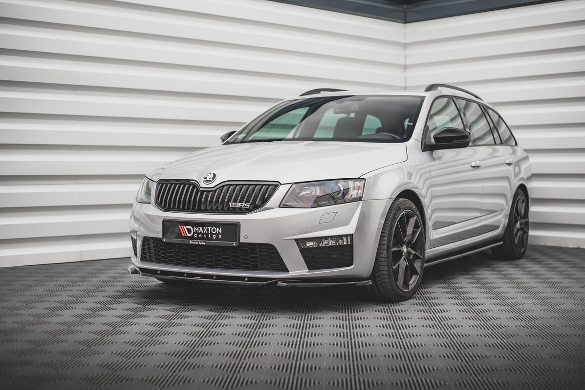 Front Splitter V.4 suitable for Skoda Octavia RS Mk3