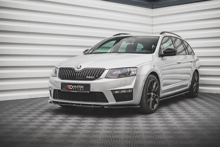 Front Splitter V.4 suitable for Skoda Octavia RS Mk3