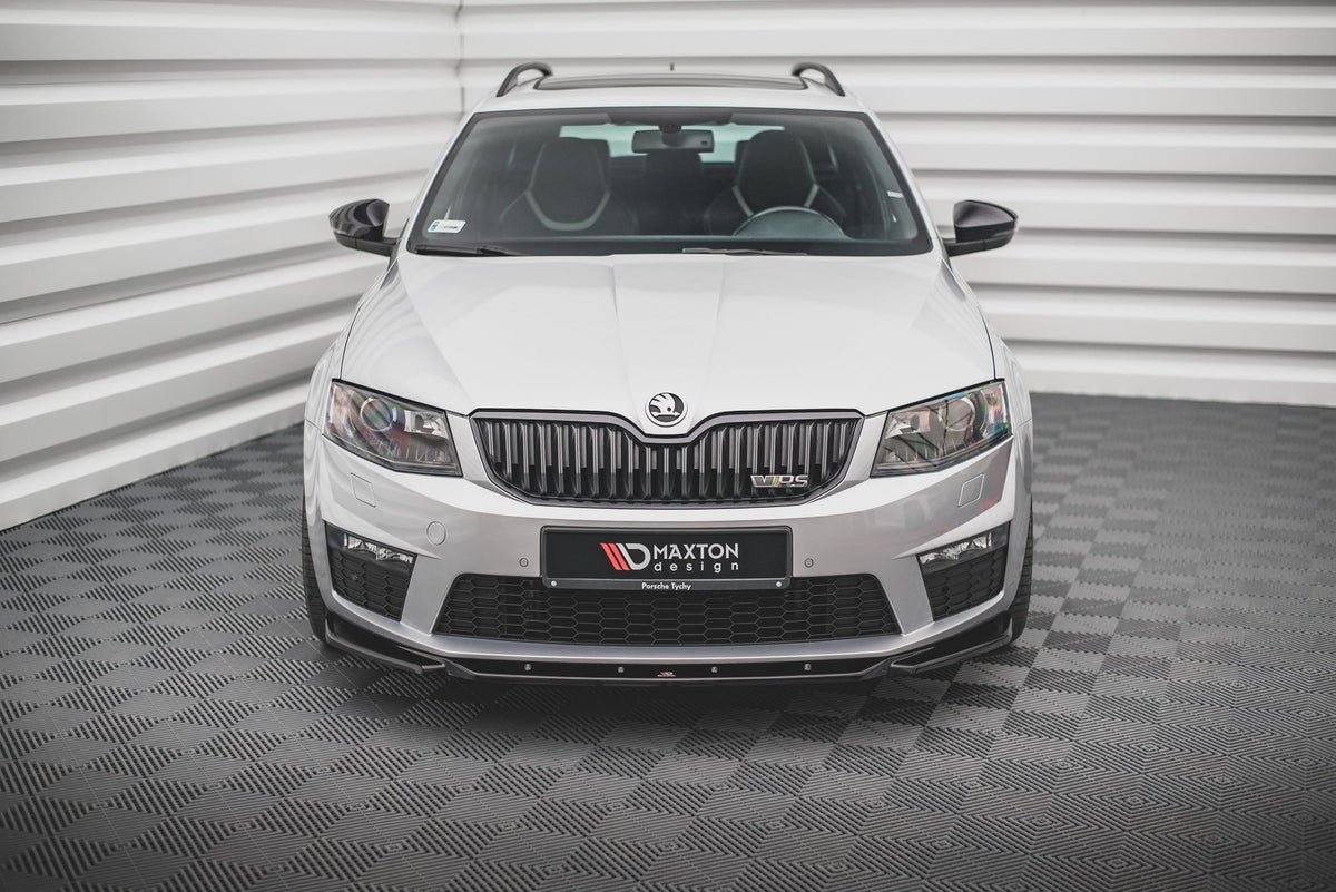 Front Splitter V.4 suitable for Skoda Octavia RS Mk3