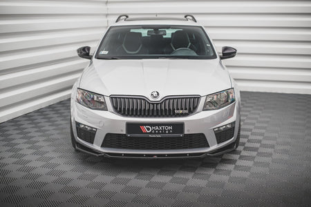 Front Splitter V.4 suitable for Skoda Octavia RS Mk3