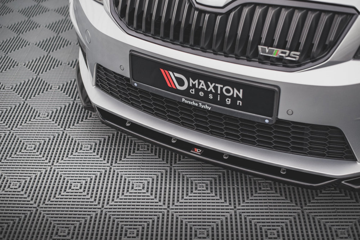 Front Splitter V.4 suitable for Skoda Octavia RS Mk3