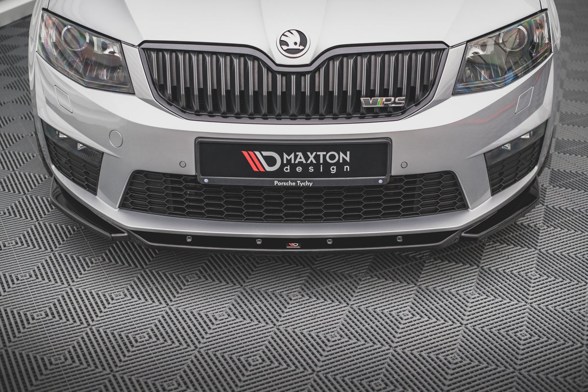 Front Splitter V.4 suitable for Skoda Octavia RS Mk3