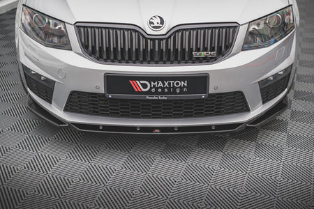 Front Splitter V.4 suitable for Skoda Octavia RS Mk3